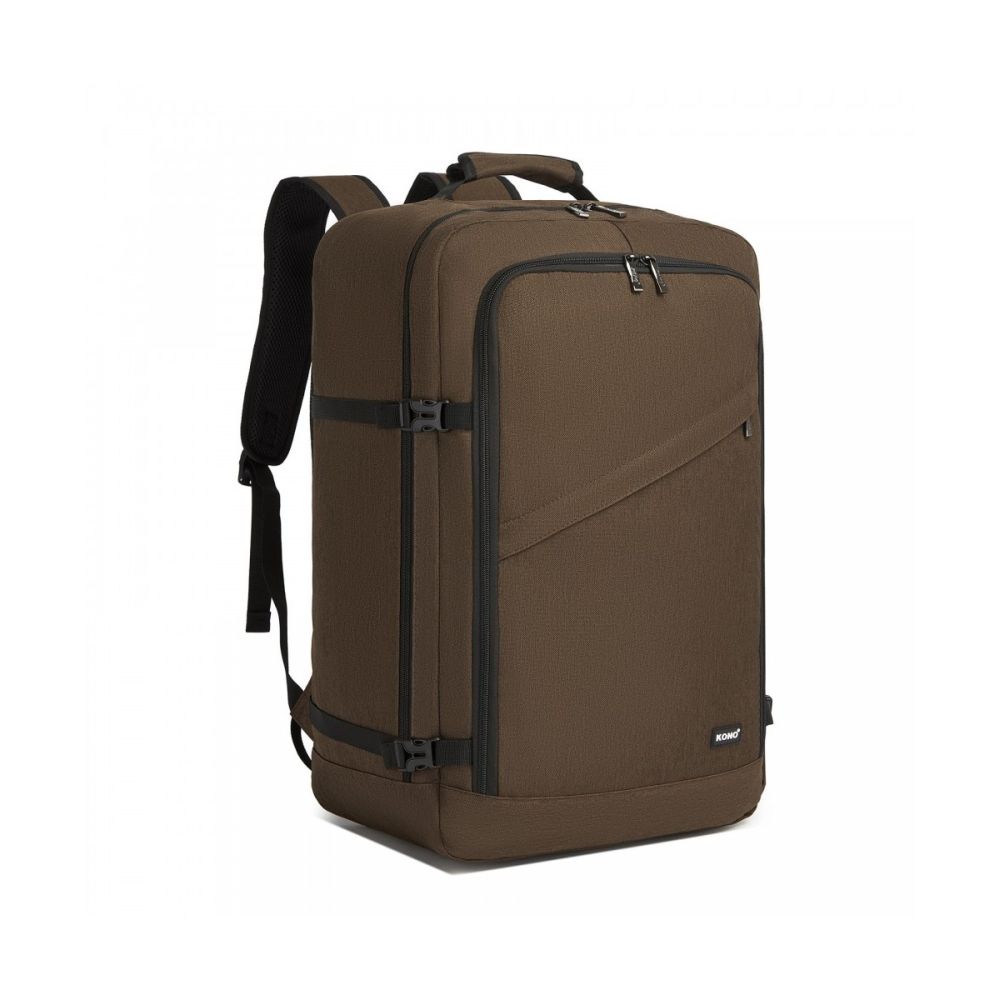 duzy brazowy plecakk lot ryanair wizzair 55x40x20 40l expander 30